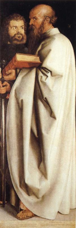 Albrecht Durer Two Apostles Spain oil painting art